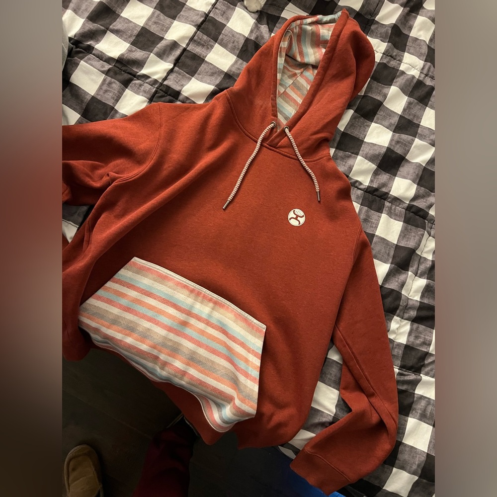 Hooey hooded sweatshirt.